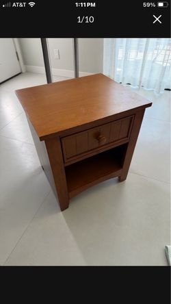 Small nightstand or end table