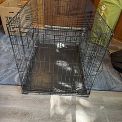 Large Folding Dog crate