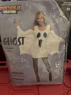 New women ghost costume dress size Medium PUO near Cedar and Shepherd