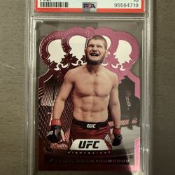 Khabib Nurmagomedov PSA 10 Pink Crown Royale UFC – Undefeated Legend