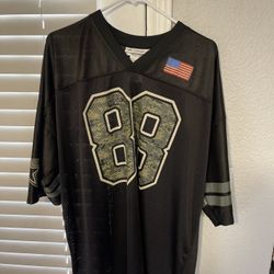 Rare Dallas Cowboys NFL # 88 Dez Bryant Camo Patriotic Jersey 