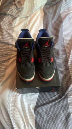 Red and blue Jordan four