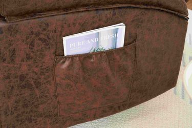 Oversized Single Sofa Armchair with Side Pockets Couches, for Living Room Meeting Room Bedroom