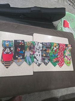 Disney neckties