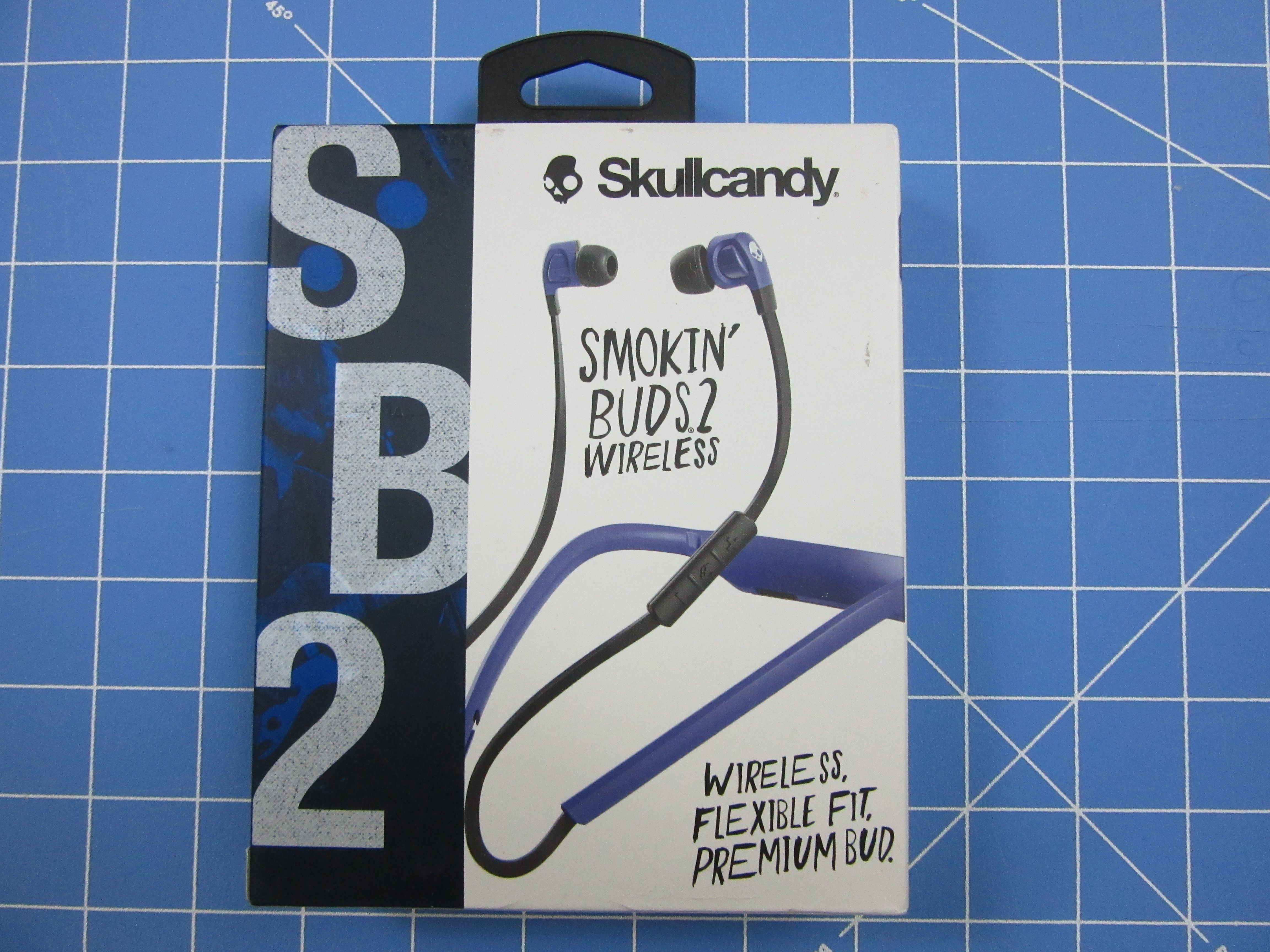 Skullcandy Smokin Buds 2 Wireless Bluetooth In-Ear Earbuds Headphones