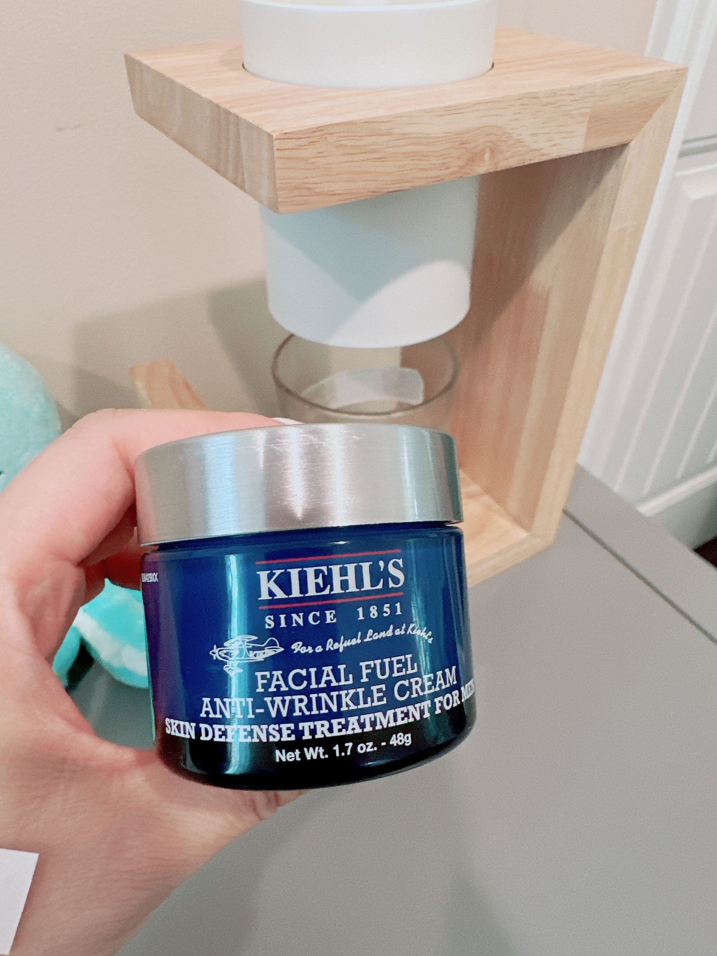 Kiehl’s men Facial Fuel Anti-Wrinkle Cream/NEW
