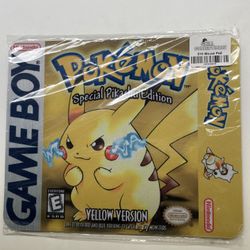 Pokemon Pikachu Gameboy Art Mousepad