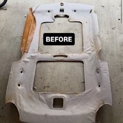 Suede Headliner Repair