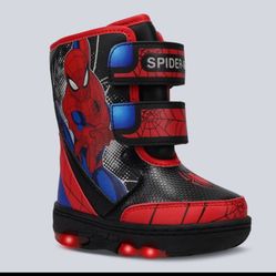 Marvel Kids’ Spider-Man Light-Up Boots