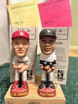 Frank Thomas And J.D. Drew Bobble Heads