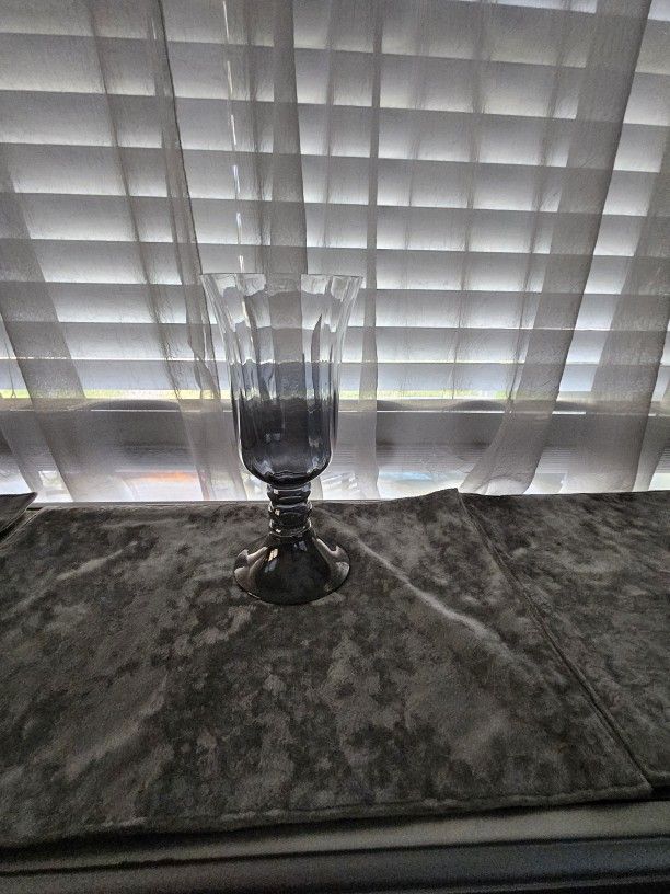 BRAND NEW silver/grey vase