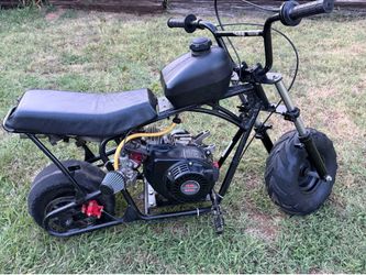 Custom Minibike Predator 212 65mph!