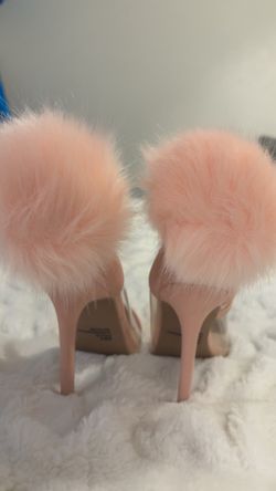 Blush pink heels