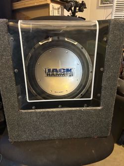 12 INCH MTX AUDIO JACK HAMMER SUBWOOFER