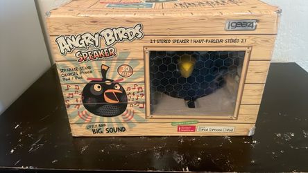 GEAR4 • Angry Birds Speaker for MP3/iPod/iPhone/iPad BLACK30 WATS BIG BOX
