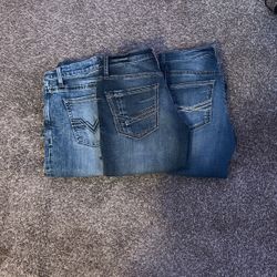 BKE Jeans 29 Regular, 3 Pairs