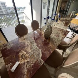Marble Dining Room Table