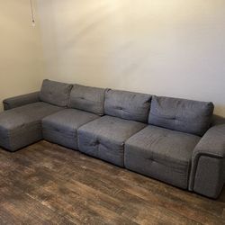 Adapt Grey 6pc With Chaise 