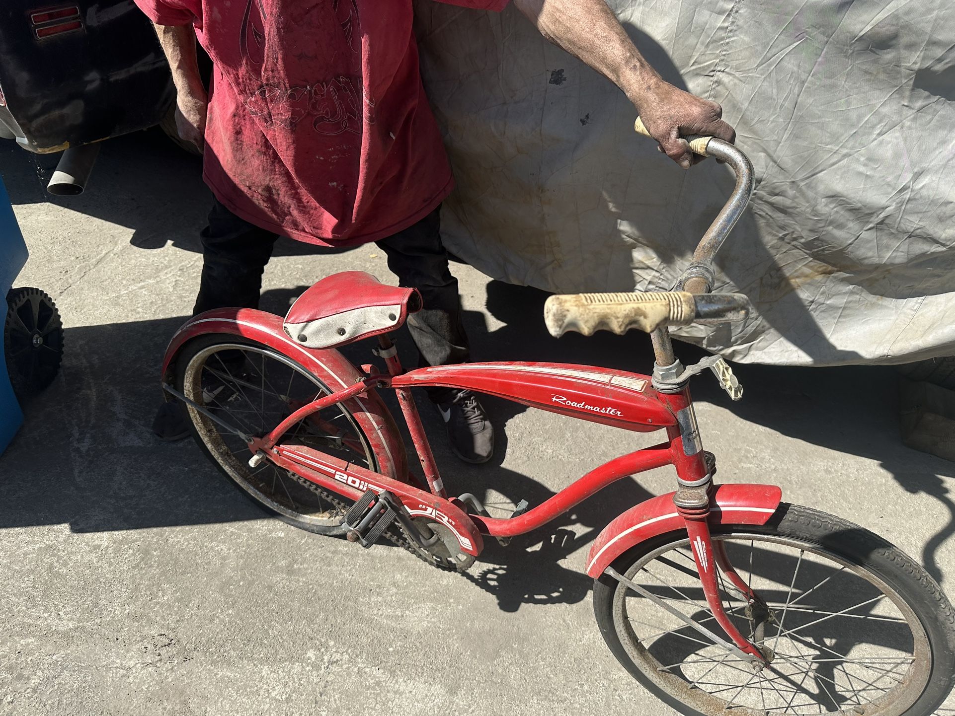 1960 Roadmaster Asc Bicycle 18” All Original