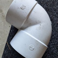 PVC Elbow Sewer 6" In Inch
