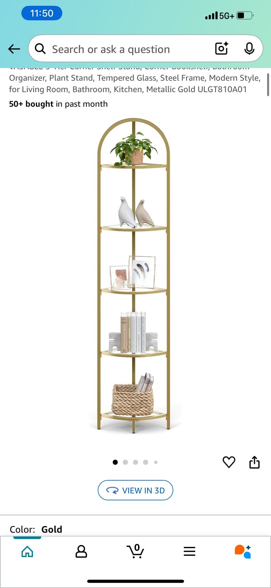 Corner Shelf Stands