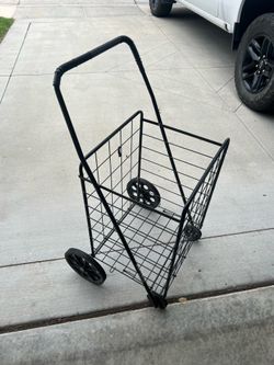 Foldable shopping cart/basket