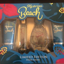 Mysterious Beach Limited Edition Women Fragrance Mist, Eau De Parfum Spray, Gel