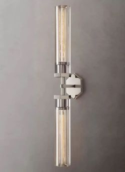 Hexagonal Linear Grand Wall Sconce