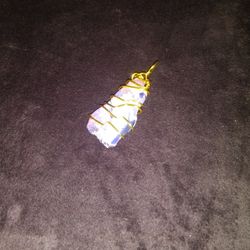 Purple Homemade Pendant