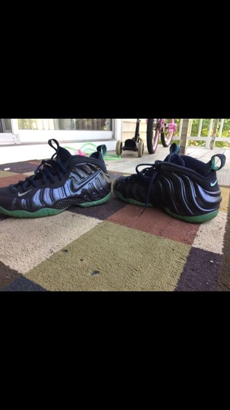 " Obsidian" Nike Foamposite Pro - Size 10