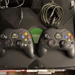 Xbox Original Console - 500GB W/two S Controllers