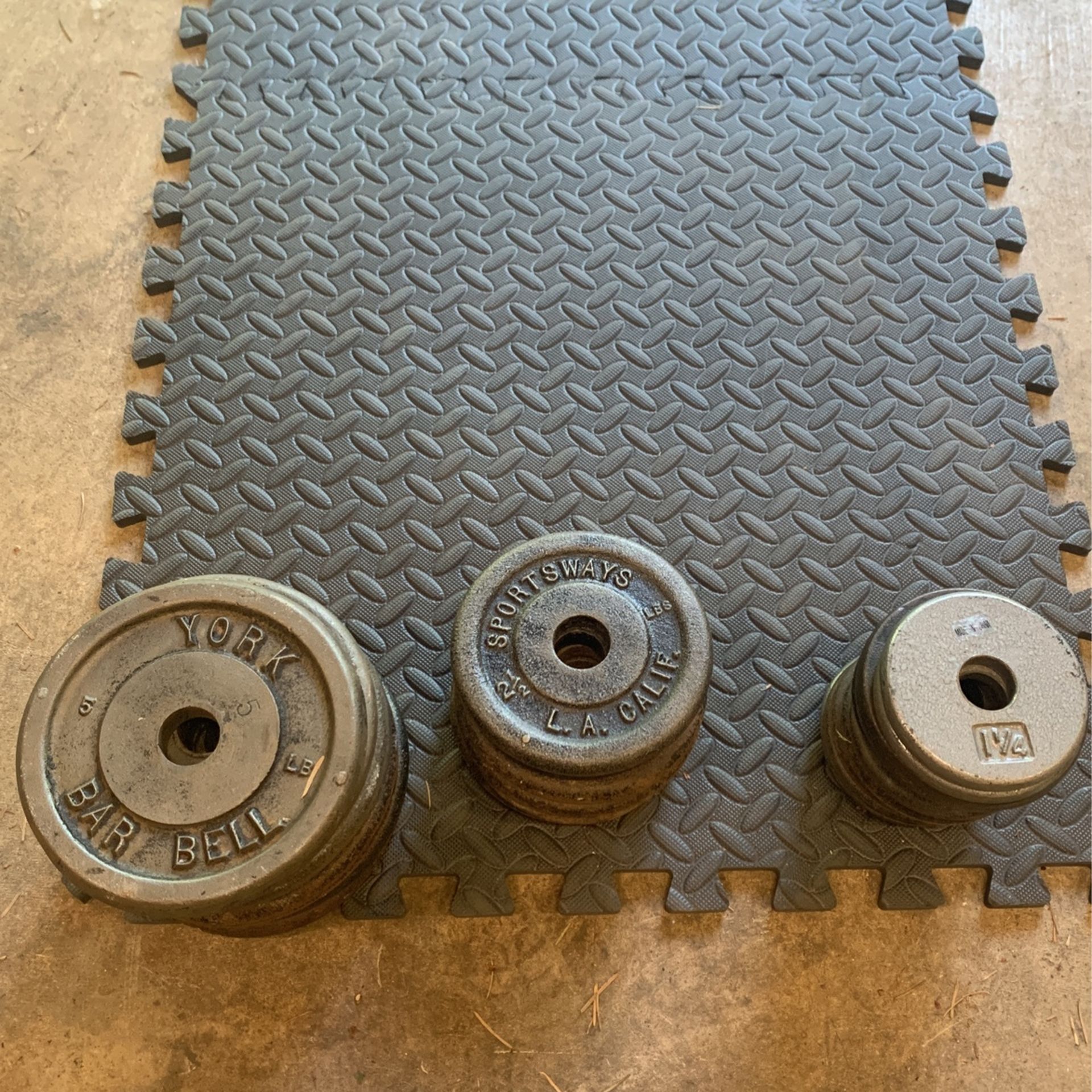 Assortment Of Small Weight Plates