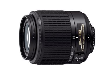 Nikon 55-200mm f4-5.6G ED Auto Focus-S DX Nikkor Zoom Lens