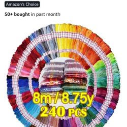 Embroidery floss 240 skeins 100% Egyptian