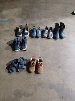 7 pairs of shoes. Size 6 to 8