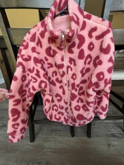 Women’s Leopard Sherpa jacket