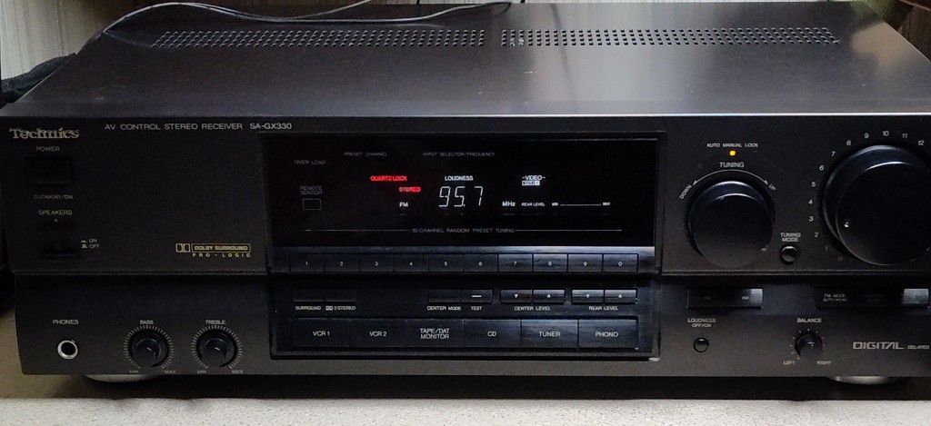 Techniques Receiver/ Amplifier Av330
