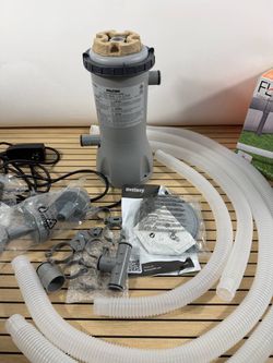 Bestway 1000 GPH Filter Pump for Above Ground Pool Type III-A/C Cartridge