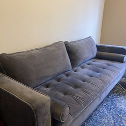 Velvet Sofa Loveseat Couch