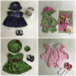 American Girl’s Bitty Baby - Collection of Outfits & Bitty Bear - All Retired