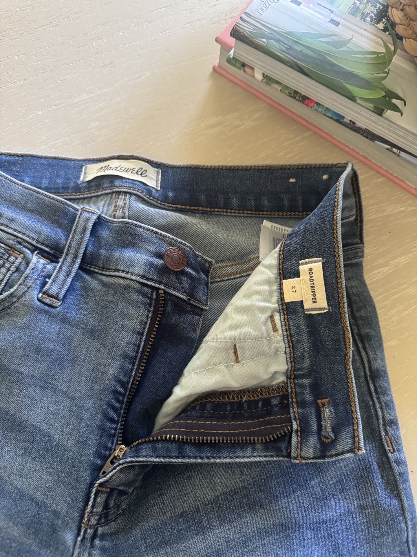 Madewell roadteipper Crop Denim 