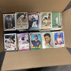 Large Box Of Baseball Cards. 