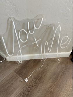 You + Me LED Neon Sign - Hobby Lobby