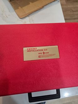 Vintage Kwikset Professional Door Lock Installation Jig Kit – Emhart Case & Tools