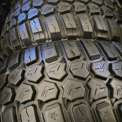 4 LIKE NEW TIRES LT37-13-50R22" 12 PLY TIRES $1300