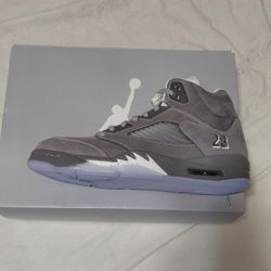 Jordan 5 Wolf Grey Size 7y