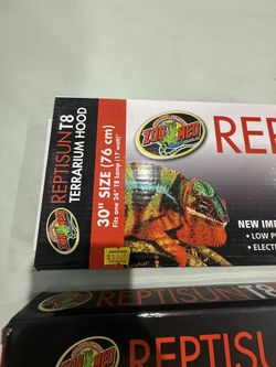 Reptisun T8 Terrarium Hood Lamp 