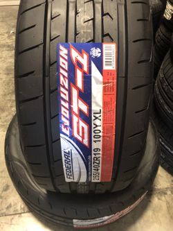 Tires 255/40R19