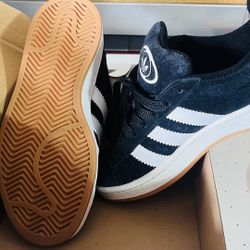 Size 5 Ortholite Campus Black Tennis Used 2 Times 