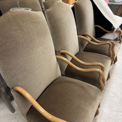 6 Kreiss Dining Room Chairs - Good Condition-Originally $1800